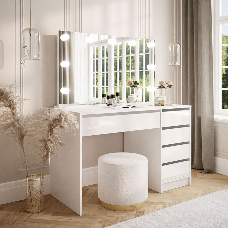 Aminul Dressing Table with Mirror